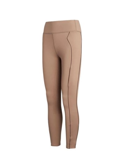 Leggings beige (grip à fond intégral) pour fille KLKACY - Kingsland