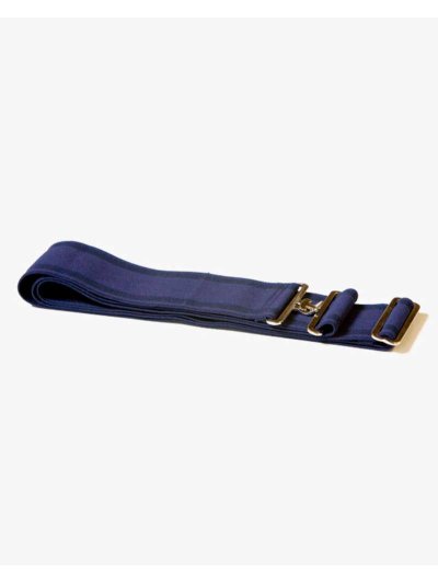 Cincha ajustable azul marino para mantas sin cinchas