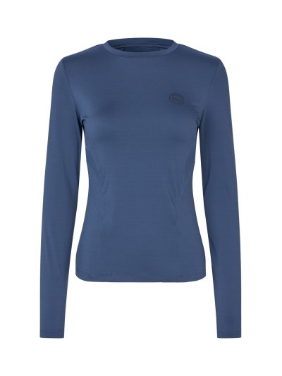 T-shirt d'entraînement de bleu et manches longues pour femme KLMandy - Kingsland