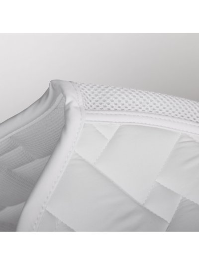 White dressage saddle pad for horse - Kingsland - imagen 2