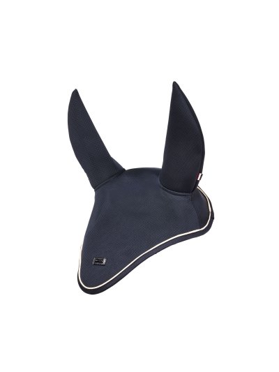 Bonnet à effet rafraîchissant bleu marine pour cheval Lucca - Kingsland