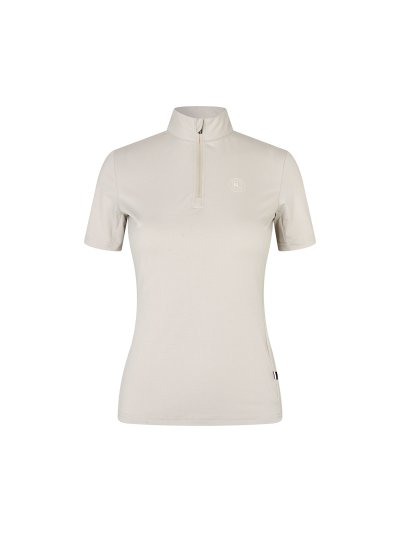 T-shirt d'entraînement beige pour femme Loretta - Kingsland