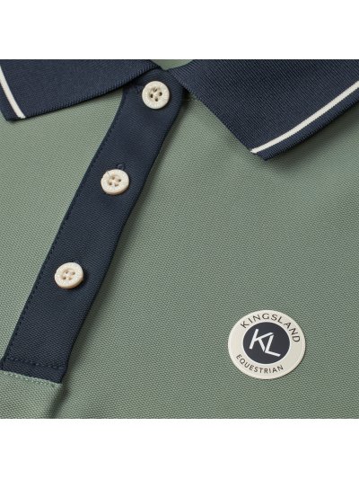 Polo de equitación verde para hombre Lorenzo - Kingsland
 - imagen 3