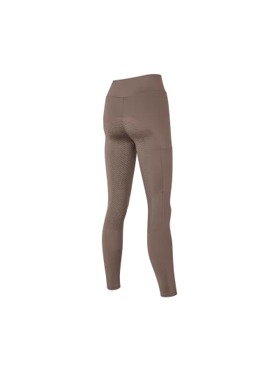 Mallas de montar marrones (Brown Iron) full grip F-Tec5 para mujer Amy - Kingsland - imagen 2