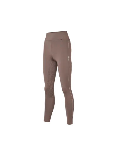 Mallas de montar marrones (Brown Iron) full grip F-Tec5 para mujer Amy - Kingsland