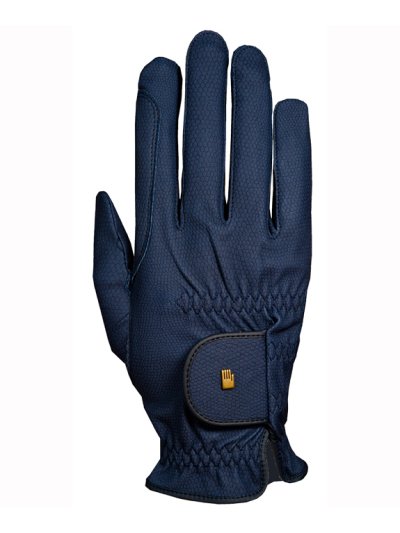 Gants junior d'équitation bleu marine avec grip Roeck grip junior - Roeckl