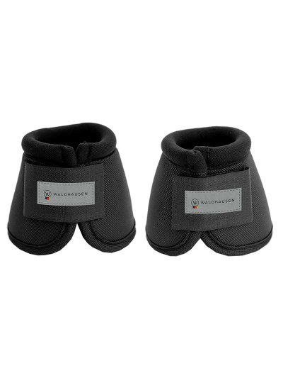 Pack de 2 campanas negras antigiro para caballo - Waldhausen