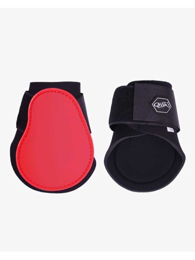 Pack of 2 Red Hind Fetlock Protectors for Pony - QHP