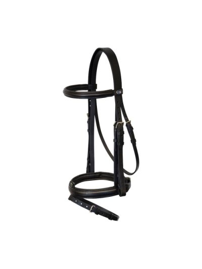 Bride clasica de travail en cuir noir pour cheval - Waterford - Stubben