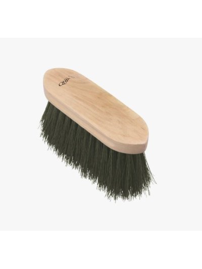 Grand brosse de bois et de poils longue et épaisse vert - QHP