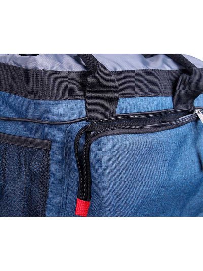 Bolsa azul marino para accesorios del cuidado y aseo del caballo (grooming bag) - QHP - imagen 4