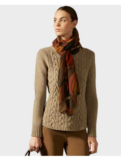 Pashmina / foulard de cashmere estampado unisex Amburgo - Vestrum