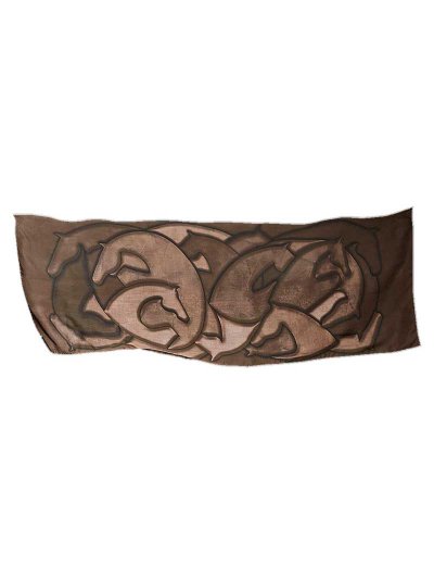 Pashmina / foulard de cashmere estampado unisex Miami - Vestrum