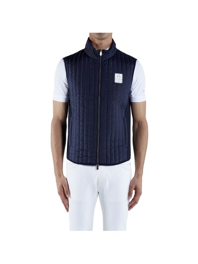 Gilet fin matelassé bleu marine pour homme Coimbra - Vestrum