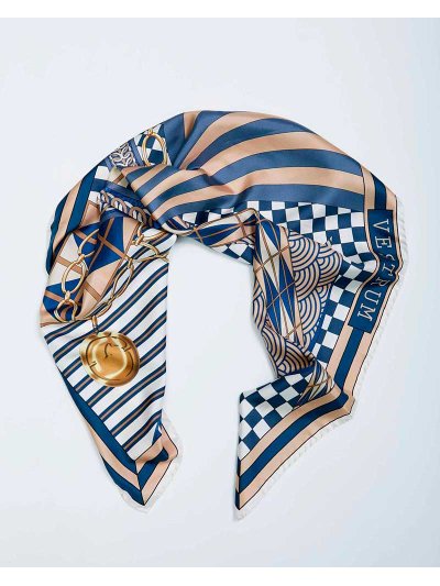 Foulard de seda estampado para mujer Estoril - Vestrum - imagen 4