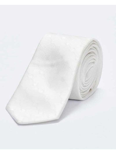 Tie with white embroidery - Vestrum - imagen 4