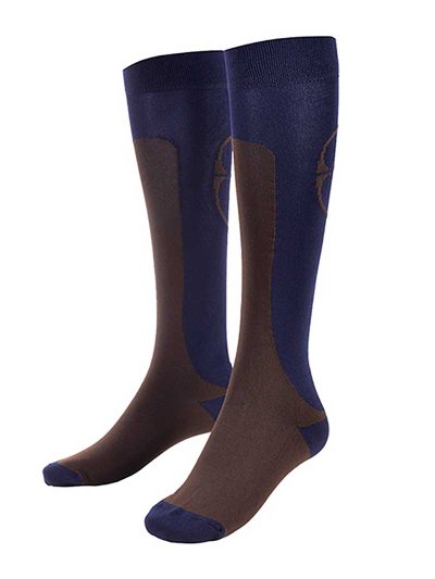 Calcetines técnicos azul marino y marrón Las Vegas - Vestrum