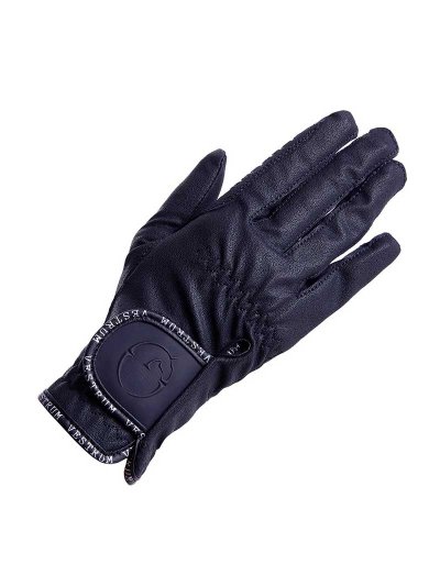 Guantes de montar a caballo azul marino perfectos para primavera verano Tucson - Vestrum