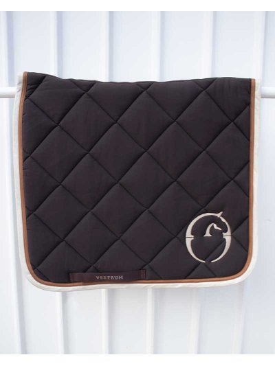 Sudadero de doma marrón oscuro para caballo (full) Chicago - Vestrum