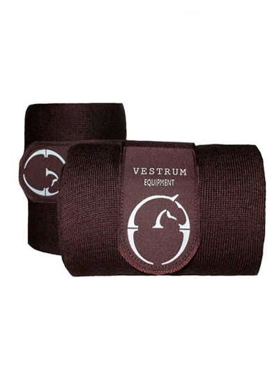 Pack de 4 vendas de descanso marrón oscuro Brunico - Vestrum - imagen 3
