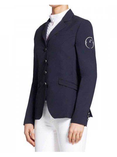 Veste technique de compétition d'été bleu marine pour femme Evilard - Vestrum