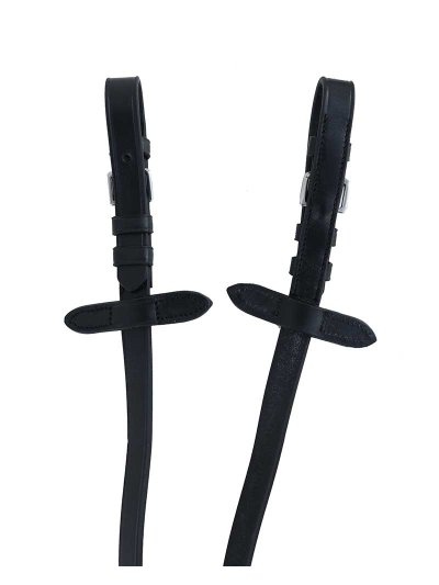 Black web grip 16mm reins for pony by Premiere (copia) (copia) - imagen 2