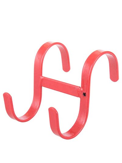 Percha portátil con 2 colgadores rojos - STUBBS