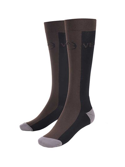 Calcetines técnicos marrón oscuro y negro Basilea - Vestrum