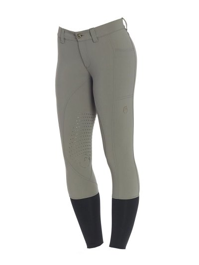 Pantalons vert kaki (grip aux genoux) pour femme Lorient - Vestrum