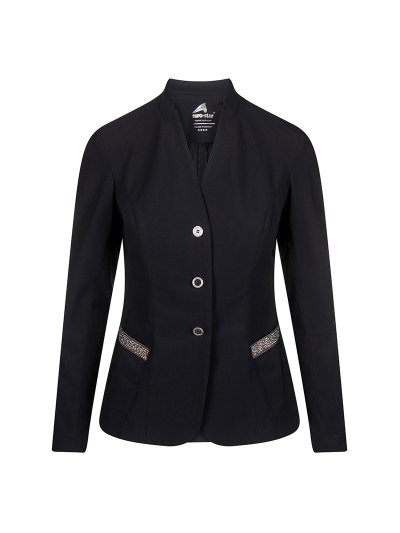 Veste fine de compétition noire avec clous pour femme Veronique - Euro-Star