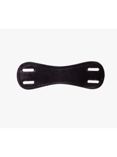 Bucle de muserola Flash color negro para sujetar a una sola muserola para caballo - QHP