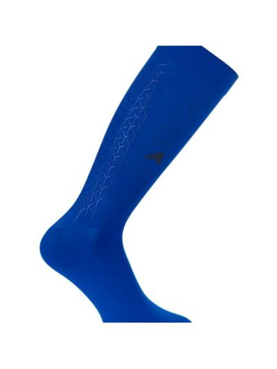 Calcetines de media para verano con grip color azul (Blue Sapphire) unisex - euro star