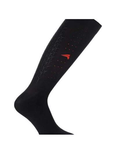 Calcetines de media para verano con grip color negro (meteorite) unisex - euro star