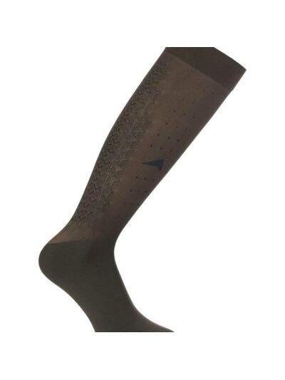 Calcetines de media para verano con grip color marron claro (tornado) unisex - euro star