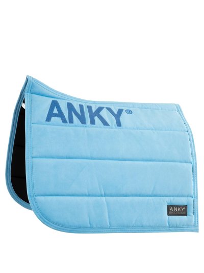 Sudadero de doma azul claro (bonnie blue) para caballo (full) - Anky