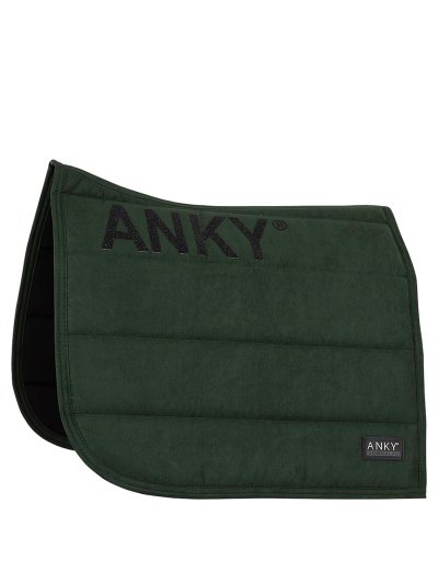 Green (pine grove) dressage saddle pad - Anky