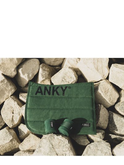 Green (pine grove) dressage saddle pad - Anky - imagen 3