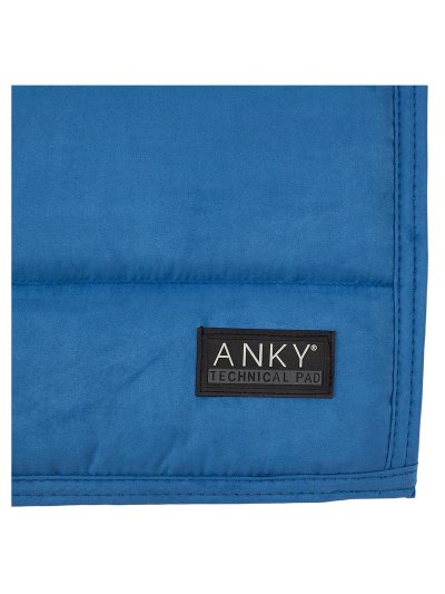 Blue (deja vu blue) dressage saddle pad - Anky - imagen 2
