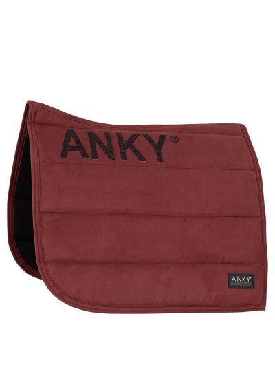 Burgundy (new maroon) dressage saddle pad - Anky