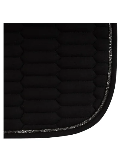 Tapis de dressage en suède noir (Black) pour cheval - Anky - imagen 2
