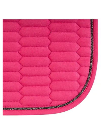 Tapis de dressage en suède fuchsia (Innuendo) pour cheval - Anky - imagen 2