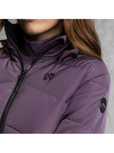 Chaqueta acolchada en violeta (Vintage Violet) para mujer - Anky - imagen 4