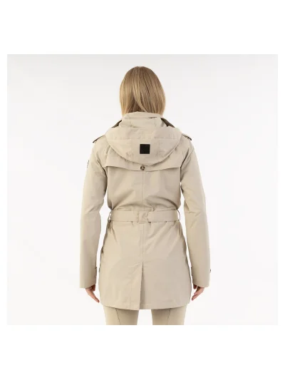 Trench impermeable beige (Island Fossil) para mujer - Anky - imagen 2