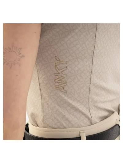 Polo sin mangas beige (Island Fossil) para mujer - Anky - imagen 3