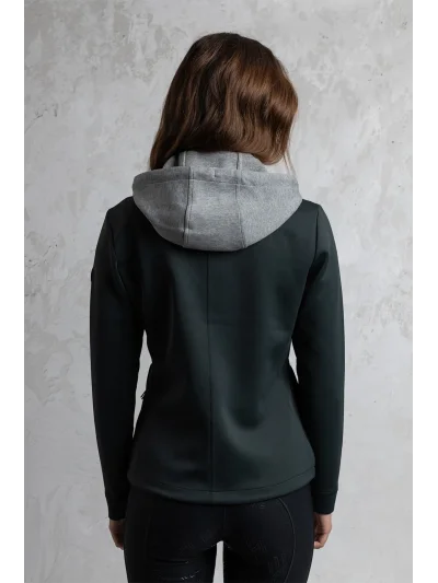 Chaqueta con capucha en verde (Forest River) para mujer - Anky - imagen 2