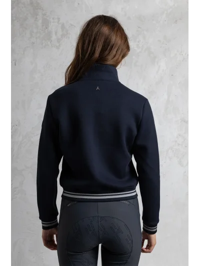 Chaqueta sudadera en azul marino (Inkwell) para mujer - Anky - imagen 2
