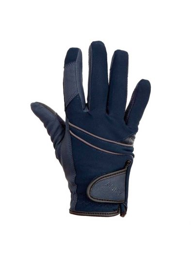 Guantes de invierno azul marino con grip - Anky