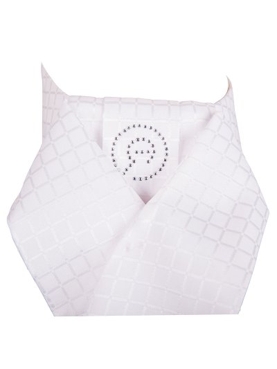Plastrón blanco (Delux) para mujer - Anky - imagen 2