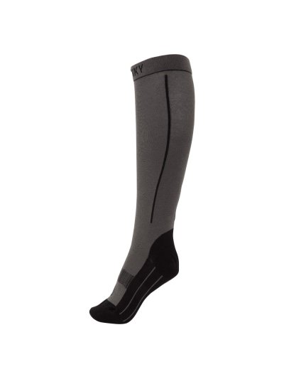 Calcetines altos grises (dove) y negros - Anky