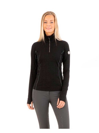 Black training jersey for women - Anky